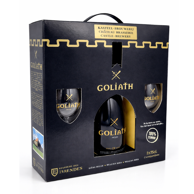 Goliath Triple 75cl package
