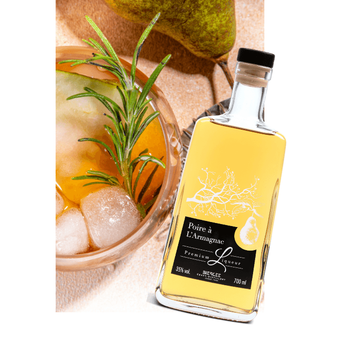 Poire à l'Armagnac - De la terre au verre
