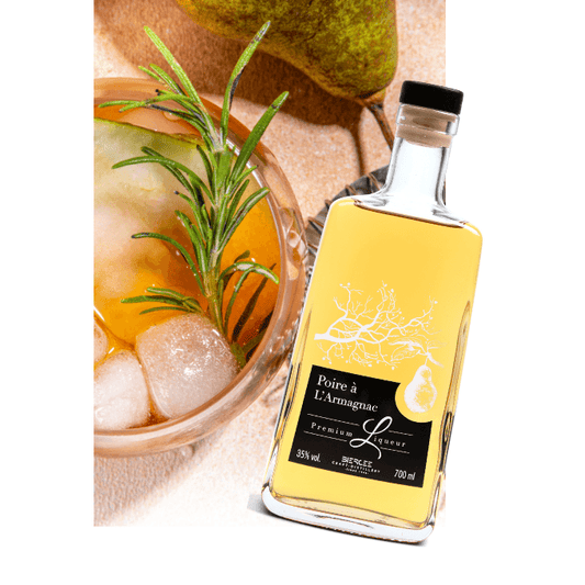 Poire à l'Armagnac - De la terre au verre