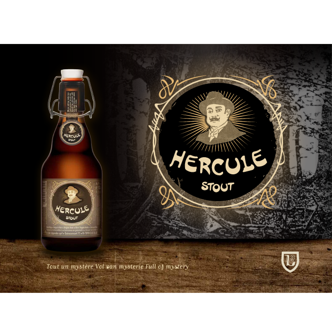 Hercule Stout Emaille Bord