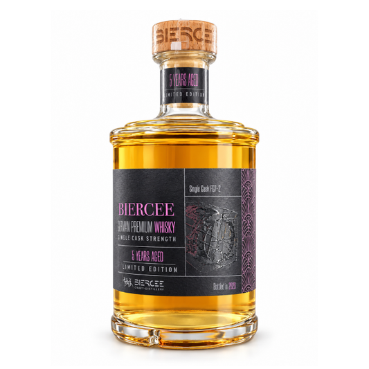 Whisky belge Single Cask bio 60,8 % – Édition limitée 50 cl