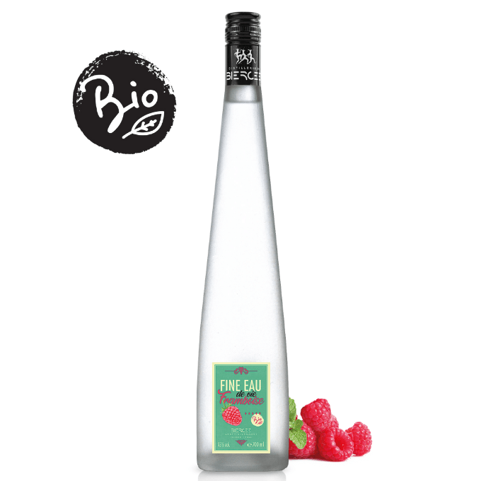 Eau de Vie Framboise Bio* 70cl - De la terre au verre