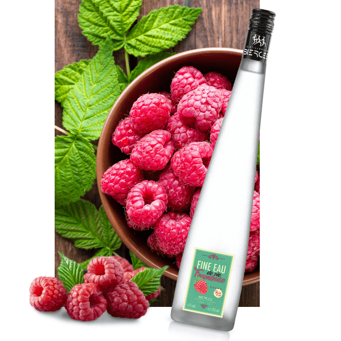 Eau de Vie Framboise Bio* 70cl - De la terre au verre