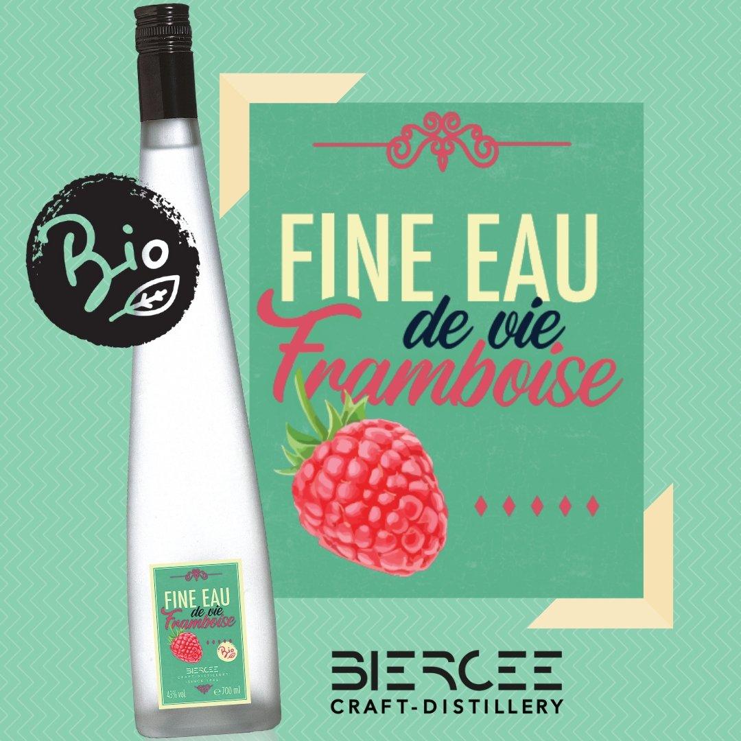 Eau de Vie Framboise Bio* 70cl - De la terre au verre