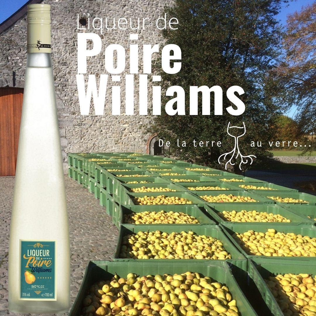 Liqueur Poire Williams - De la terre au verre